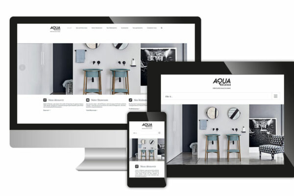 Site vitrine aqua